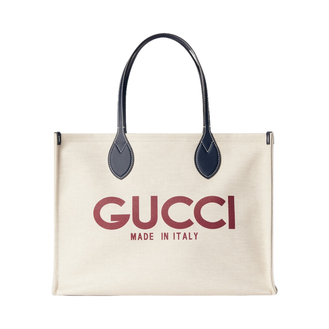 772176-FACUL-8573 Gucci Print Medium Tote Bag Beige Black