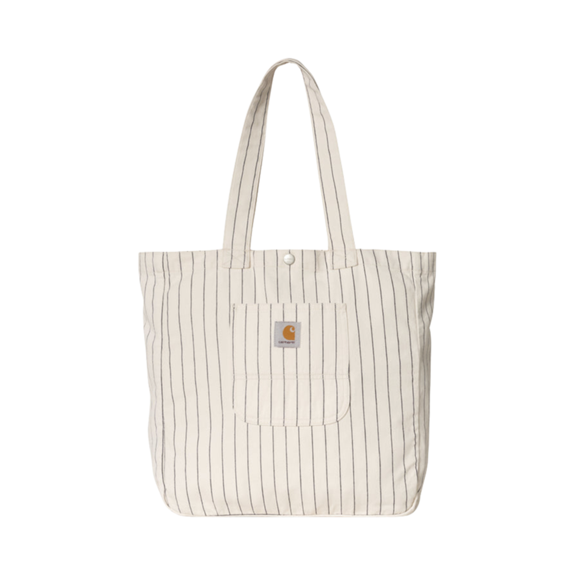 I034788-2RM-02 Carhartt WIP Seaton Stripe Hendry Tote Bag Wax Dark Navy