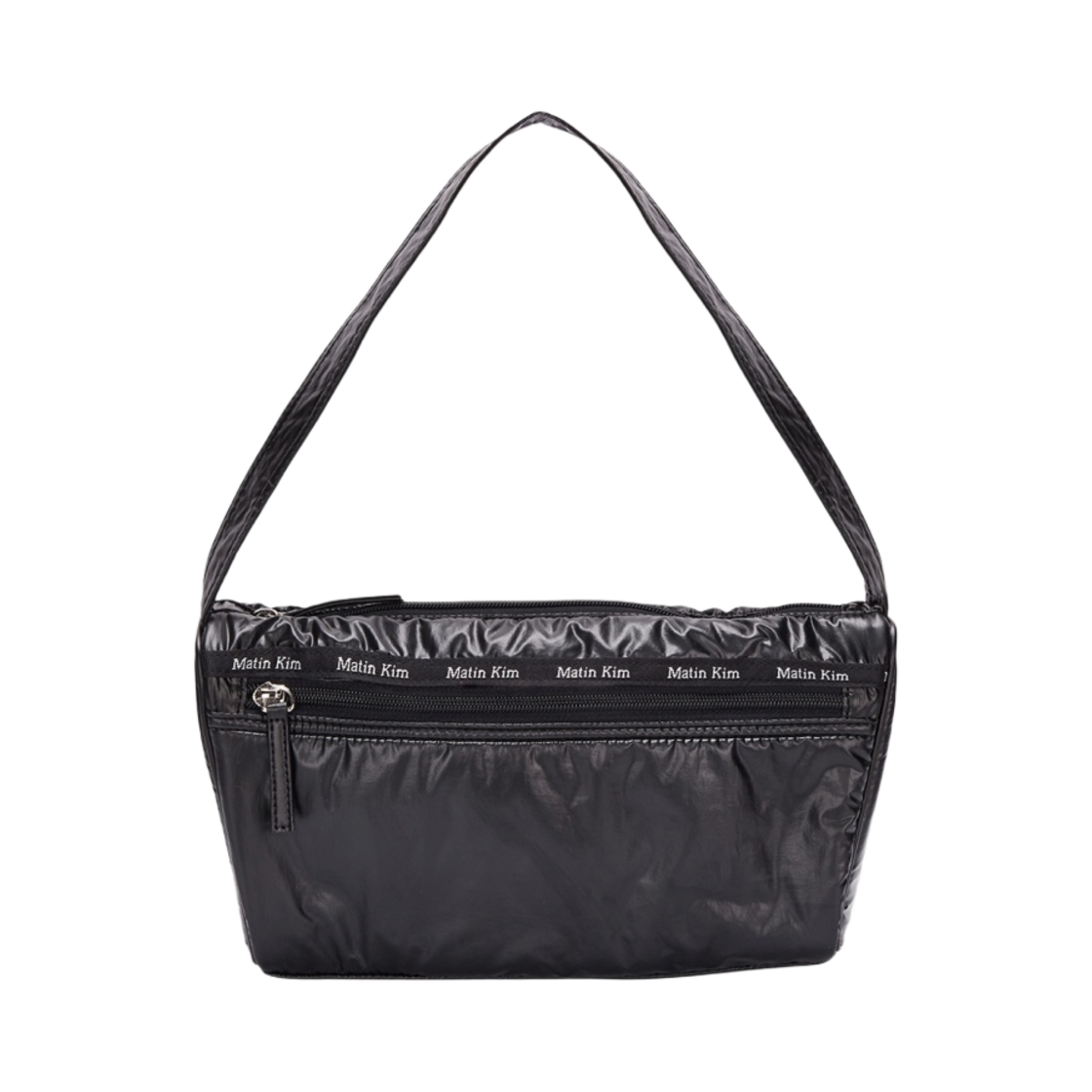 마뗑킴 글로시 토트백 블랙(Matin Kim Glossy Tote Bag Black) - 1