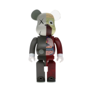 Bearbrick x Kaws Dissected 400% Brown