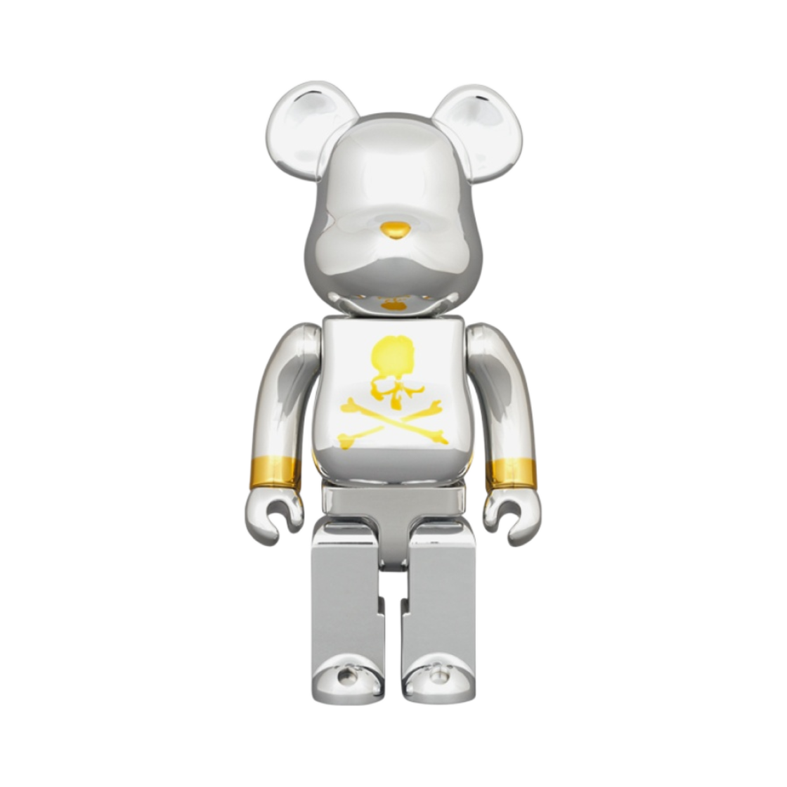 베어브릭 x 마스터마인트 실버 100% & 400% 세트(Bearbrick x Mastermind Silver 100% & 400% Set) - 2