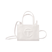 Telfar Small Shopping Bag White
