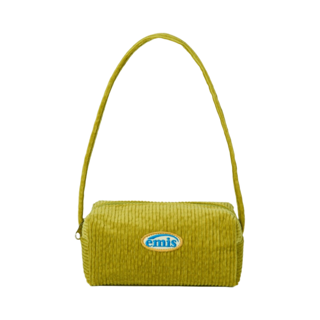 人気 ★EMIS★ CORDUROY MINI SQUARE HOBO BAG CORDUROY MINI SQUARE HOBO BAG-NAVY - EMIS