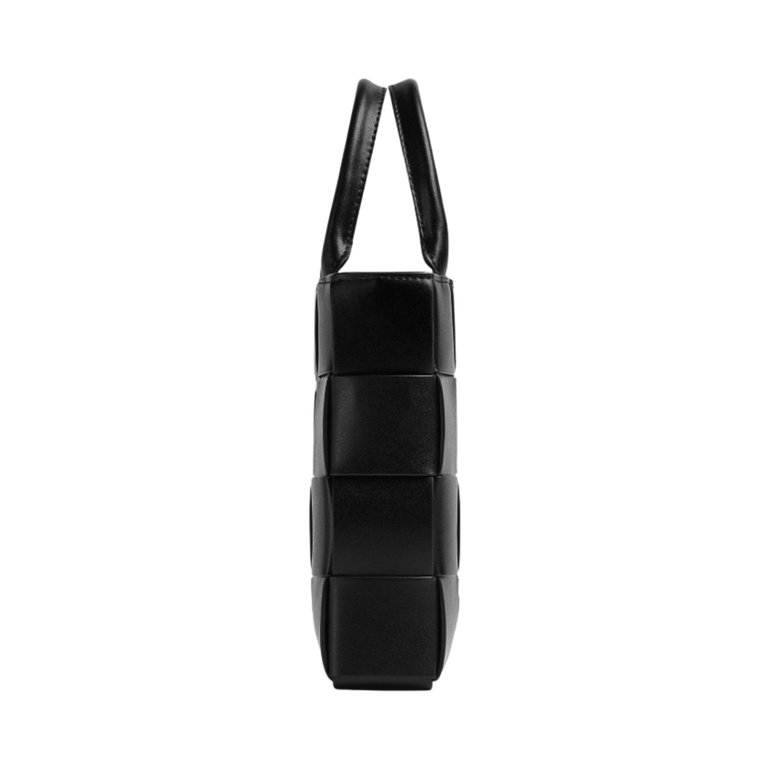 보테가 베네타 미니 레더 카세트 토트백 블랙(Bottega Veneta Mini Leather Cassette Tote Bag Black) - 2