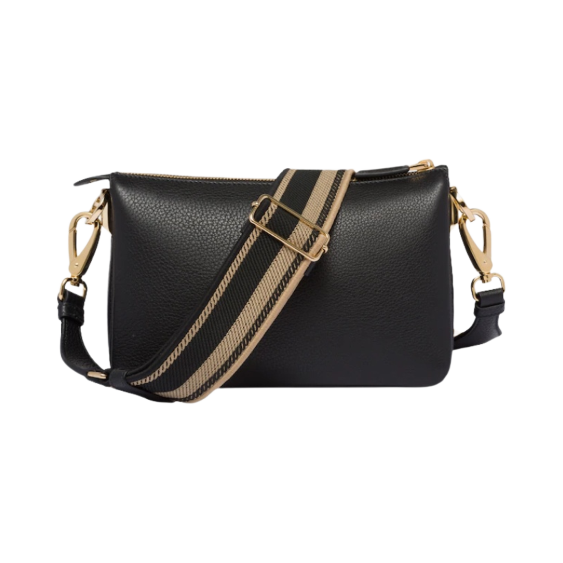 프라다 레더 숄더백 블랙(Prada Leather Shoulder Bag Black) - 3
