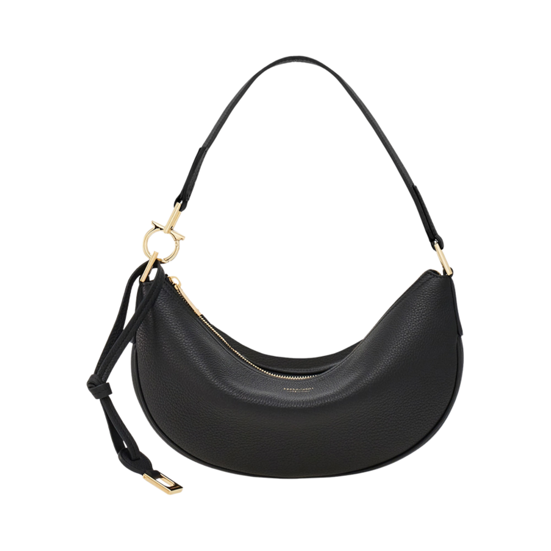 219873-782182 Ferragamo Small Hobo Bag Black