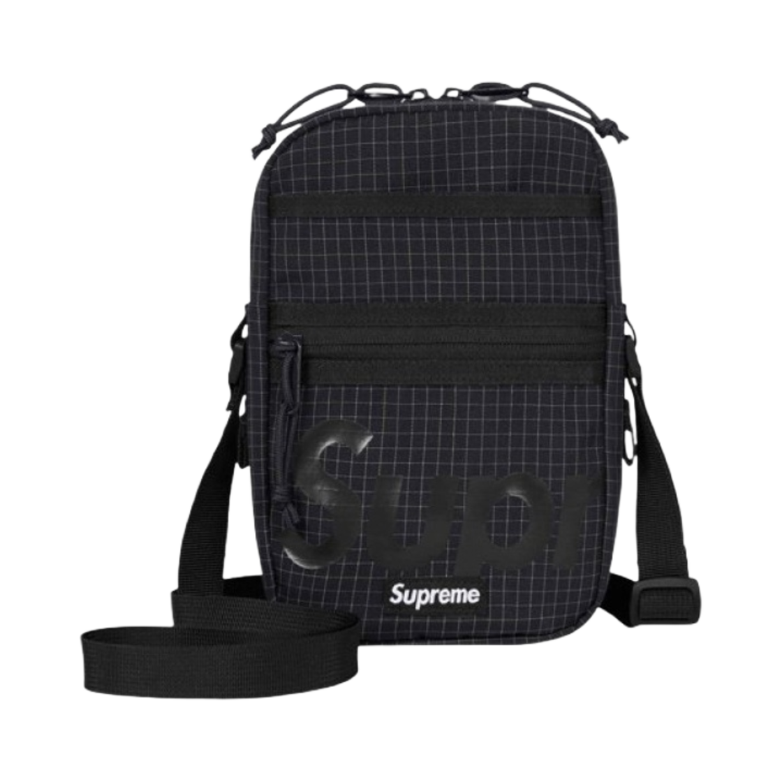 - Supreme Shoulder Bag Black - 24SS