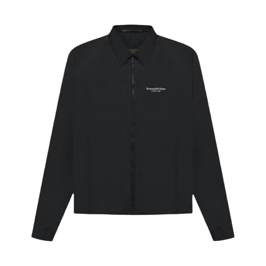 피어 오브 갓 x 에르메네질도 제냐 코튼 블렌드 수베니어 자켓 블랙(Fear of God x Ermenegildo Zegna Cotton Blend Souvenir Jacket Black)