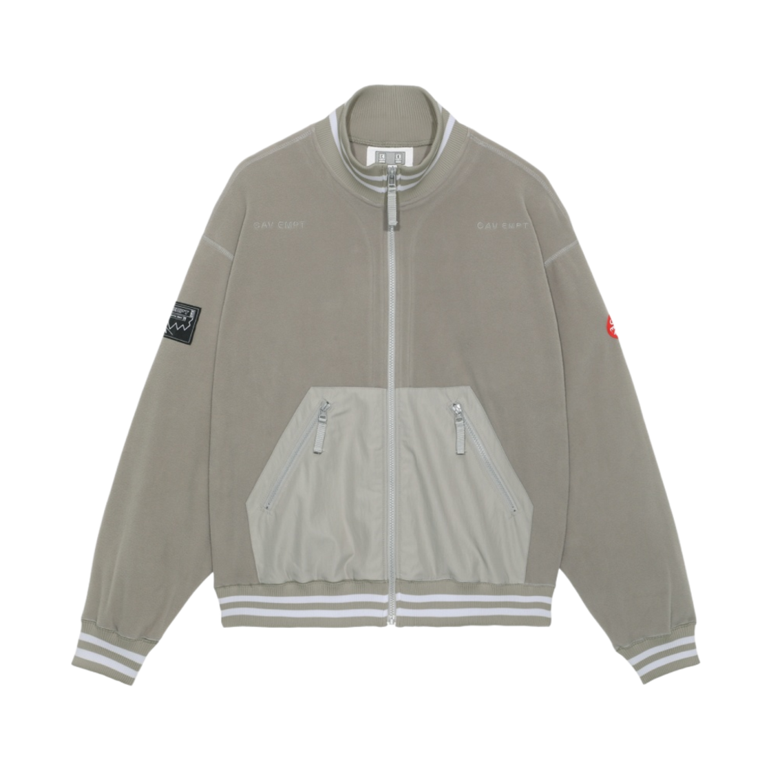 CAV EMPT グレー フリースジャケット XL cavempt c.e フリース 楽天