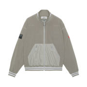 Cav Empt Fleece Zip Up Grey - 23SS