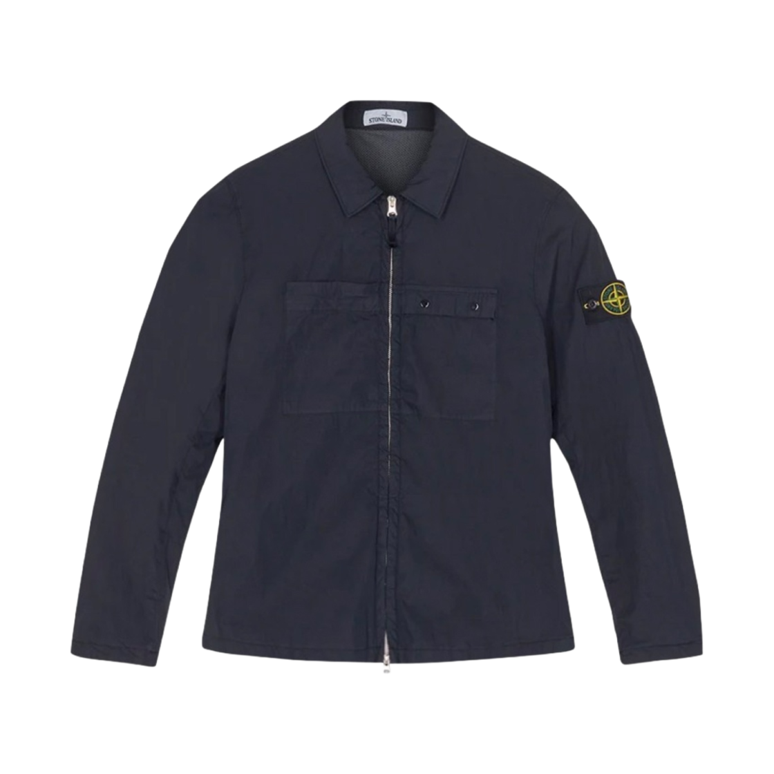 스톤 아일랜드 10404 투 포켓 나일론 오버셔츠 네이비 블루 - 20FW(Stone Island 10404 Two Pocket Nylon Overshirt Navy Blue - 20FW) - 1