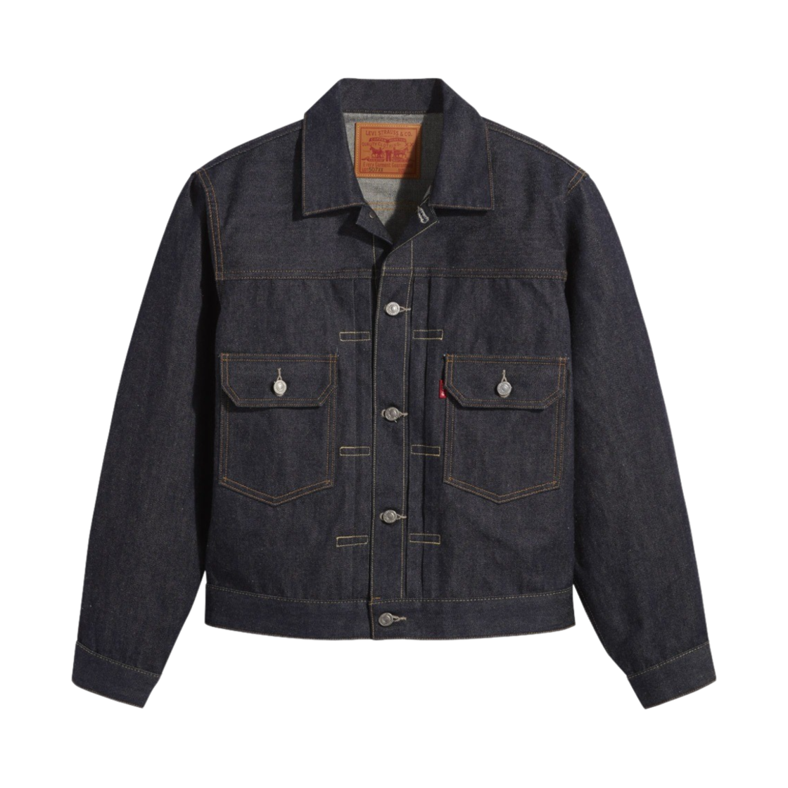 70507-0066 Levi's LVC 1953 TYPE II Jacket Rigid Indigo - 대표 이미지 #1