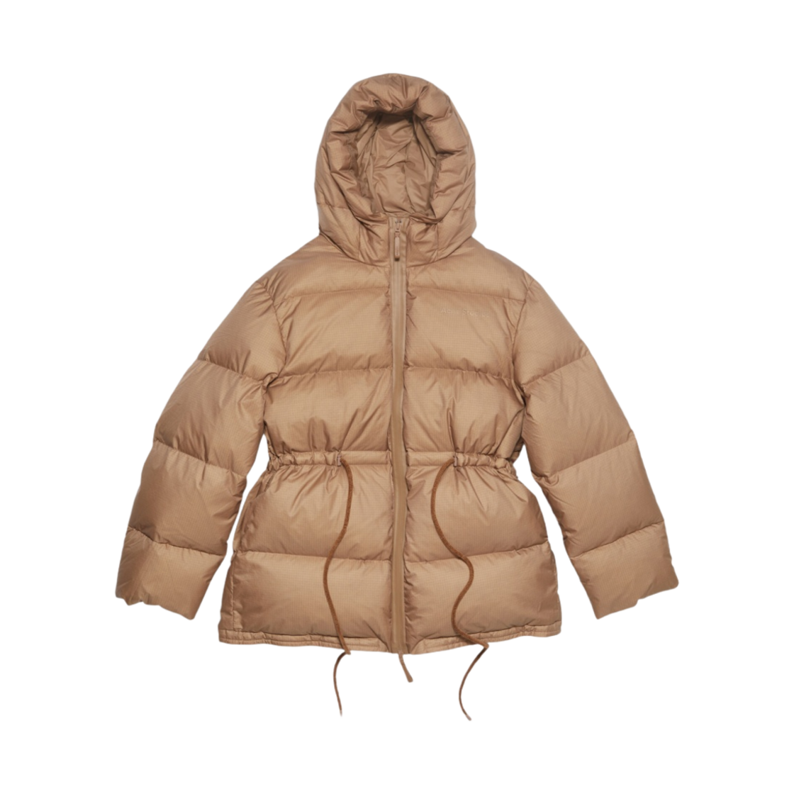 (W) 아크네 스튜디오 후드 퍼퍼 자켓 토피 브라운((W) Acne Studios Hooded Puffer Jacket Toffee Brown) - 1