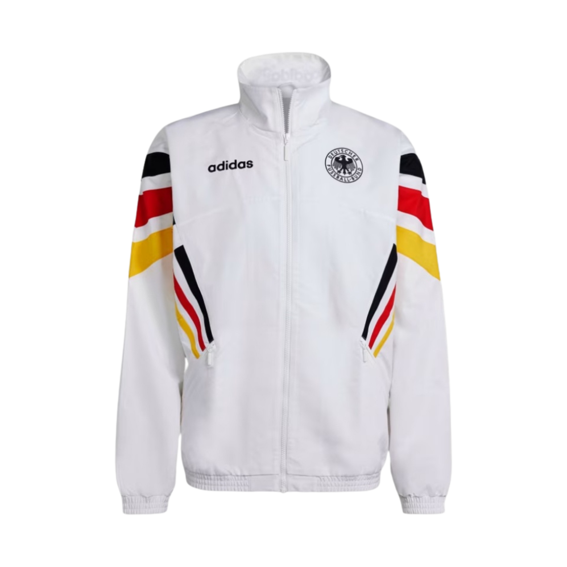 아디다스 독일 1996 우븐 트랙 자켓 화이트 - KR 사이즈(Adidas Germany 1996 Woven Track Jacket White - KR Sizing)
