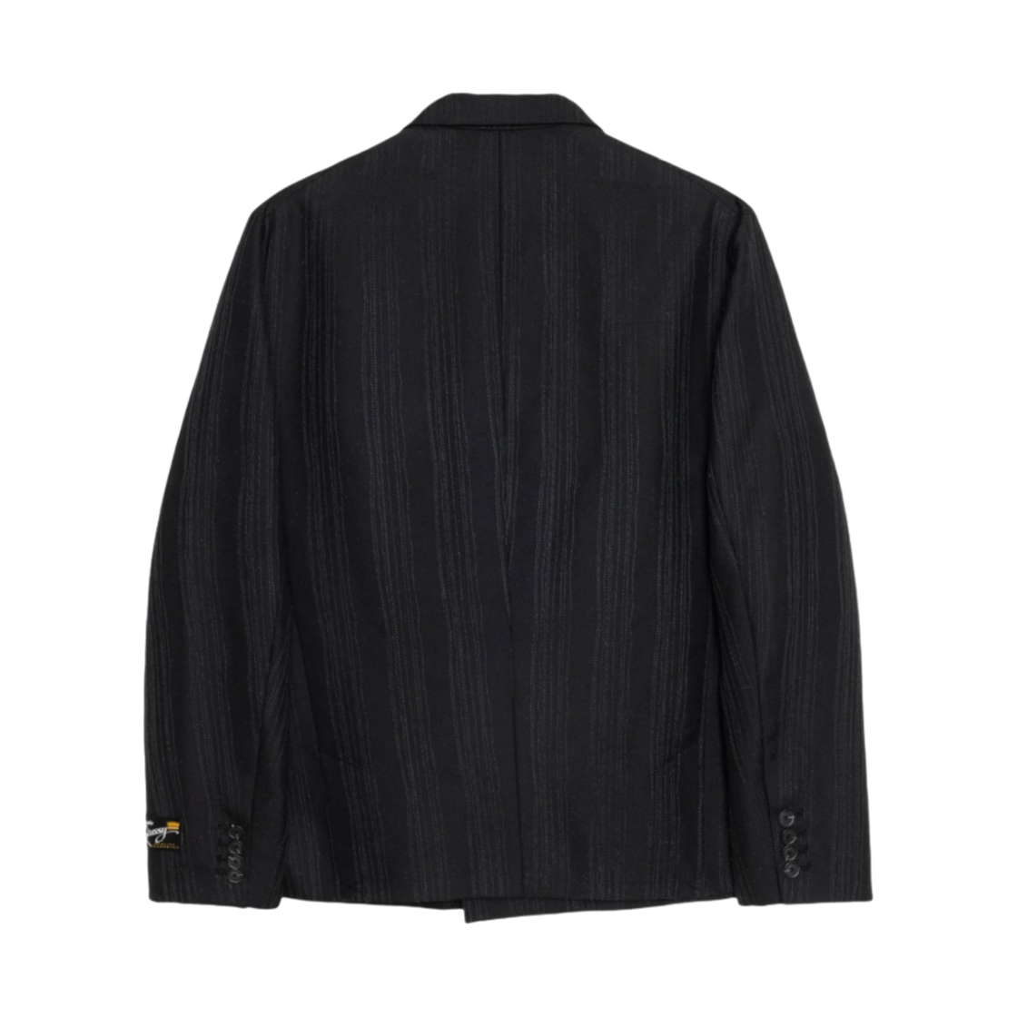 스투시 스티치 스트라이프더블 브레스티드 블레이저 블랙(Stussy Stitch Stripe Double Breasted Blazer Black) - 2