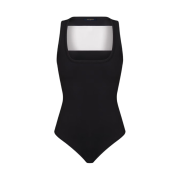 (W) Louis Vuitton Technical Jersey Contrast Accent Body