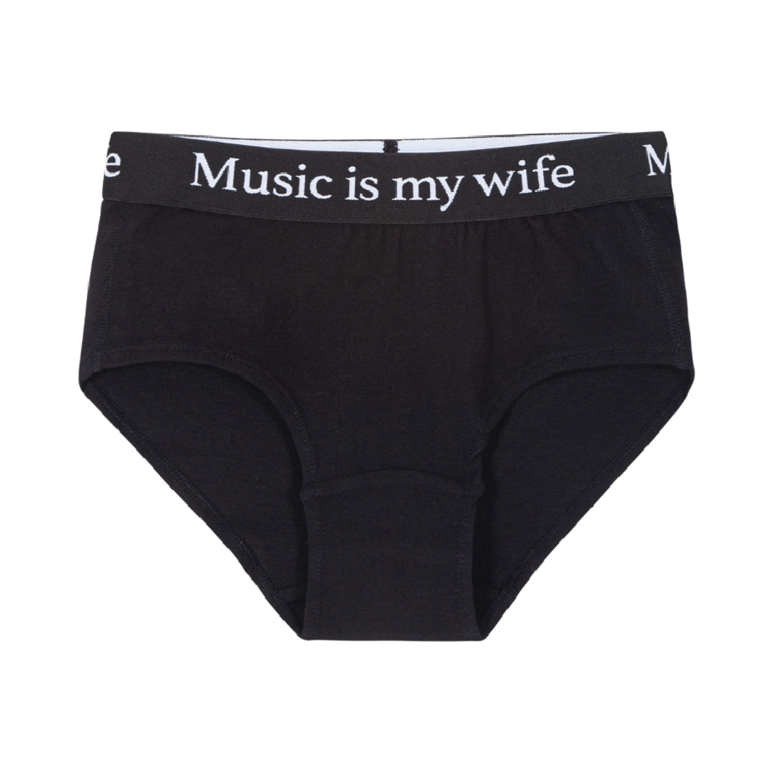 7793175 Mosquito Murderers Music Is My Wife Underwear Bikini Black