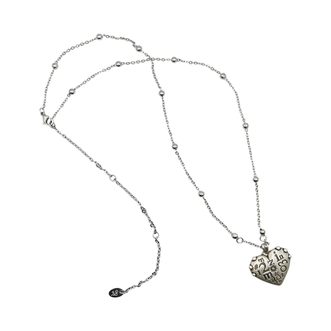 엔프프 하트 티크 네크리스(Nff Heart Tick Necklace) - 1