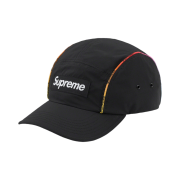 Supreme Gradient Piping Camp Cap Black - 21SS