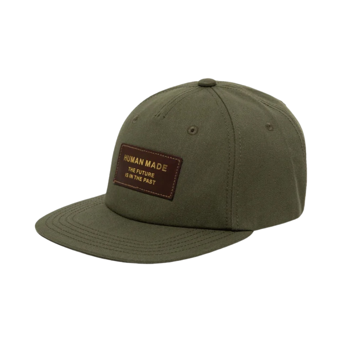 휴먼 메이드 5 패널 캡 #1 올리브 드랩(Human Made 5 Panel Cap #1 Olive Drab) - 2