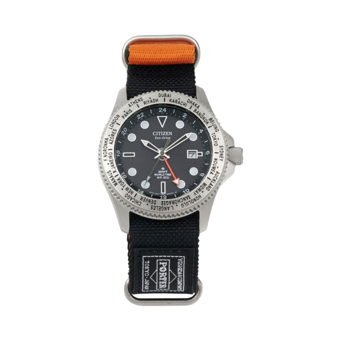 시티즌 x 포터 GMT 월드 타임 블랙(Citizen x Porter GMT World Time Black) - 2