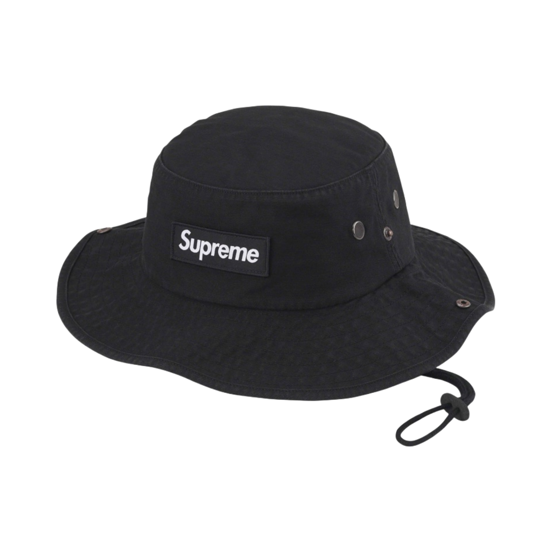 슈프림 밀리터리 부니 블랙 - 23FW(Supreme Military Boonie Black - 23FW)