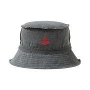 Vivienne Westwood Pigment Dyed Bucket Hat Black