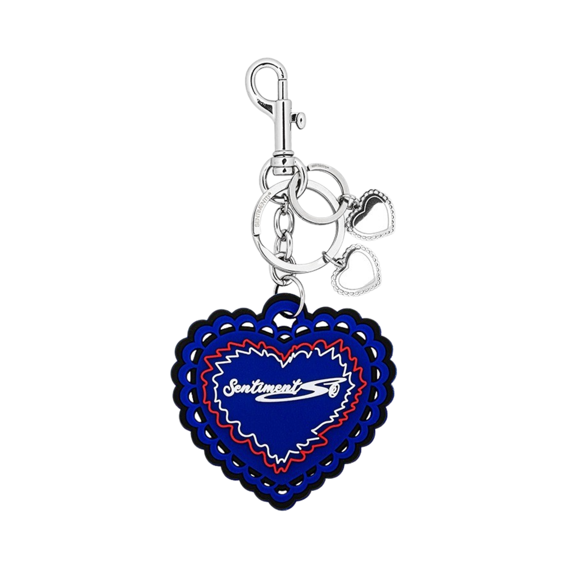 no532 Sentiments No.532 Key Ring Silver