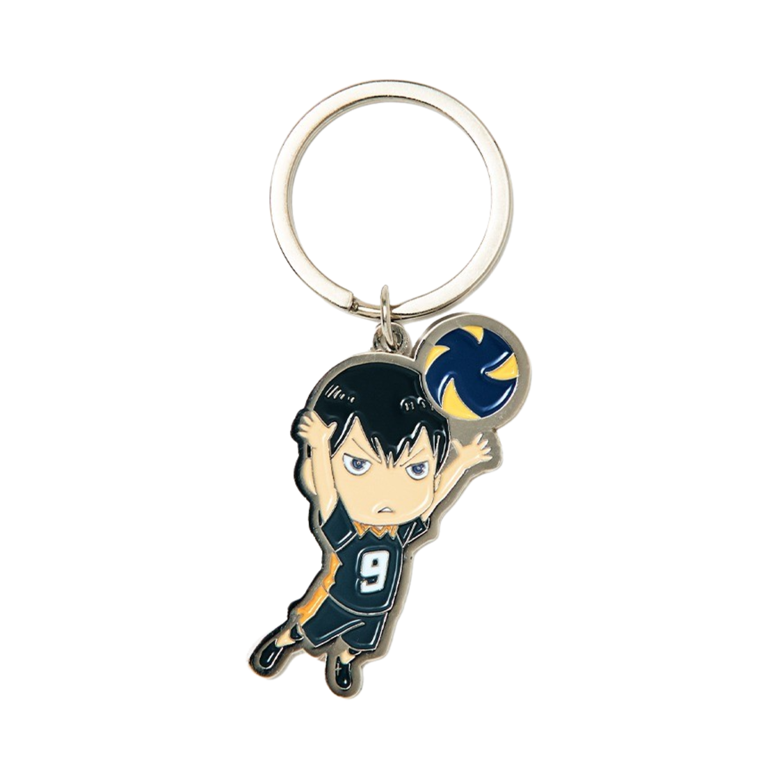 ERHKG001_05 EERST x HAIKYU!! SD Metal Key Ring Tobio