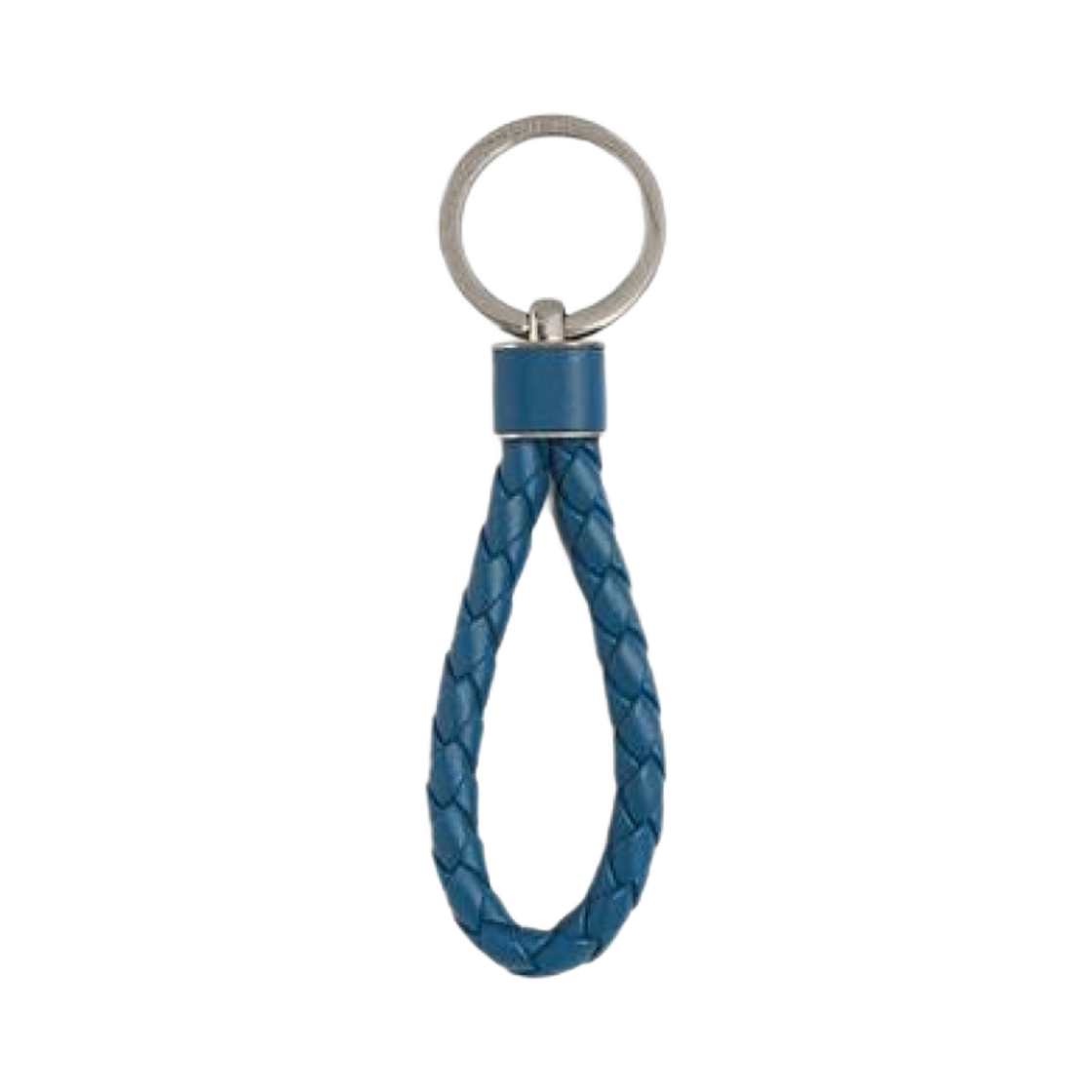 보테가 베네타 인트레치오 키링 딥 퍼시픽(Bottega Veneta Intreccio Keyring Deep Pacific)