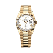 Rolex Day-Date 36mm 128238 White Roman President