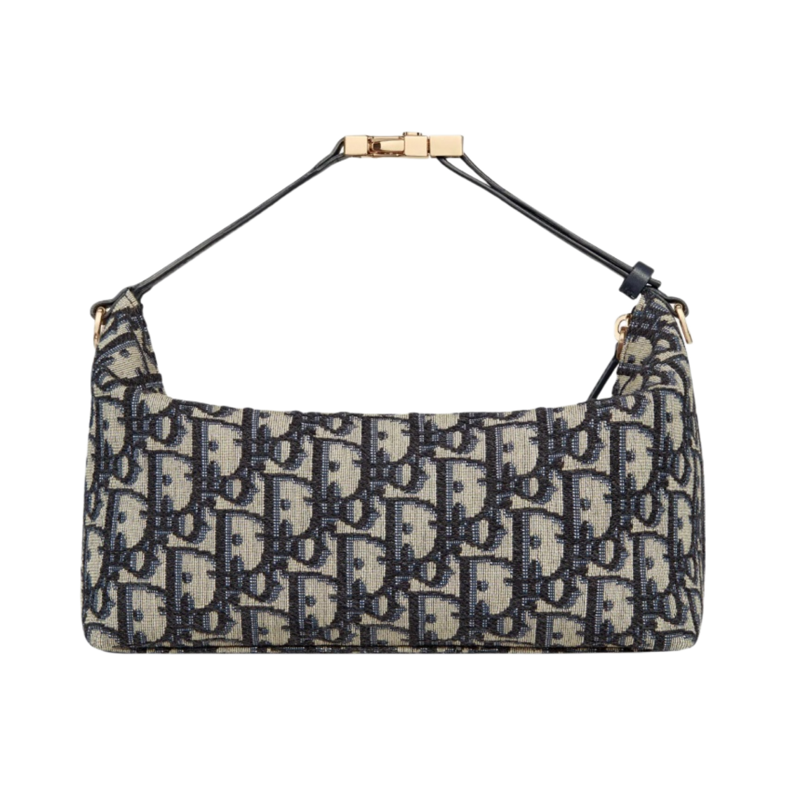 디올 미디움 트래블 노마드 파우치 블루 디올 오블리크 자카드(Dior Medium Travel Nomad Pouch Blue Dior Oblique Jacquard) - 3