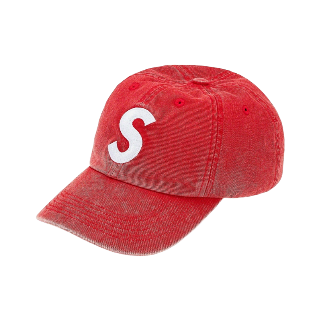 슈프림 피그먼트 프린트 S 로고 6-패널 캡 레드 - 20SS(Supreme Pigment Print S Logo 6-Panel Red - 20SS) - 1