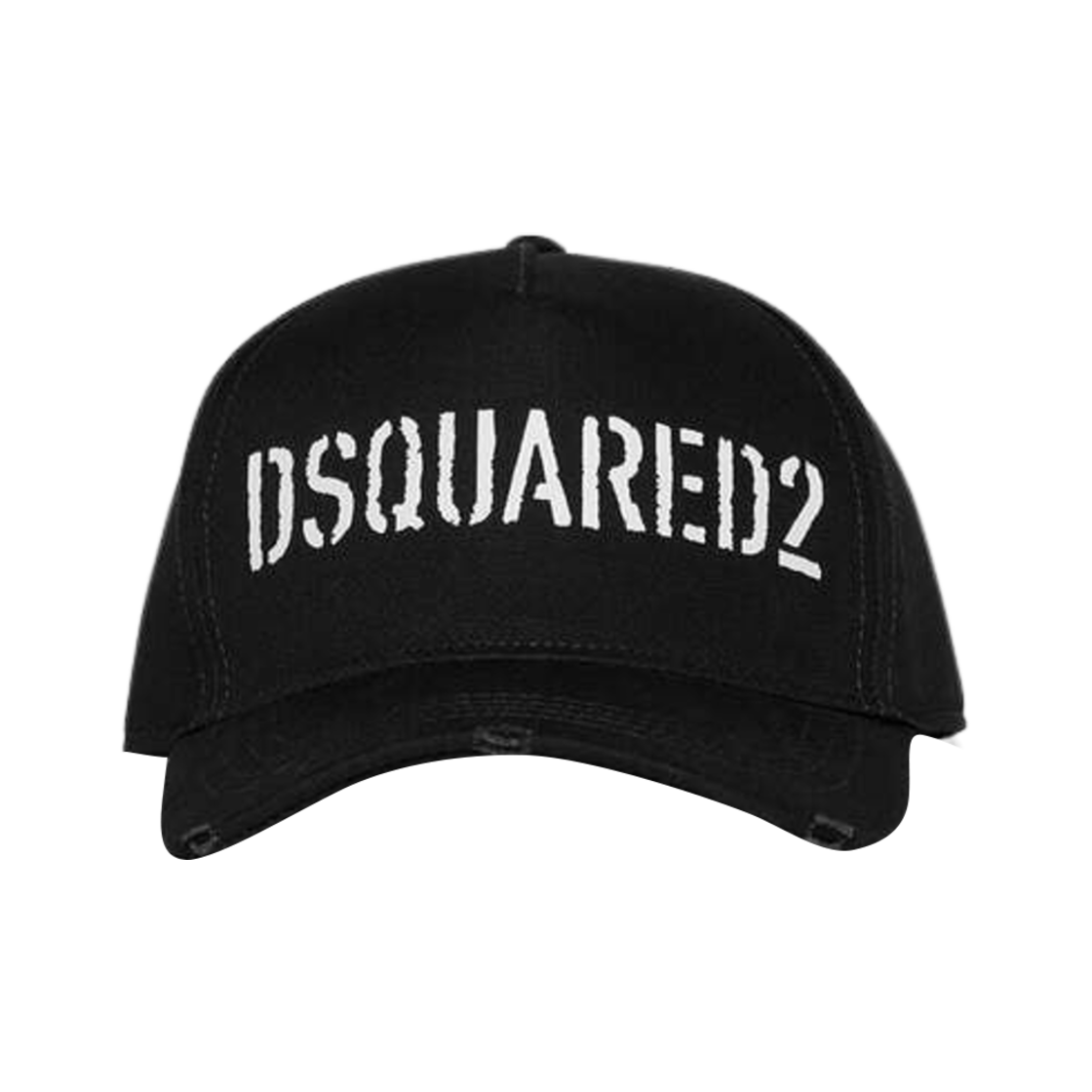 디스퀘어드2 스텐실 베이스볼 캡 블랙(Dsquared2 Stencil Baseball Cap Black)
