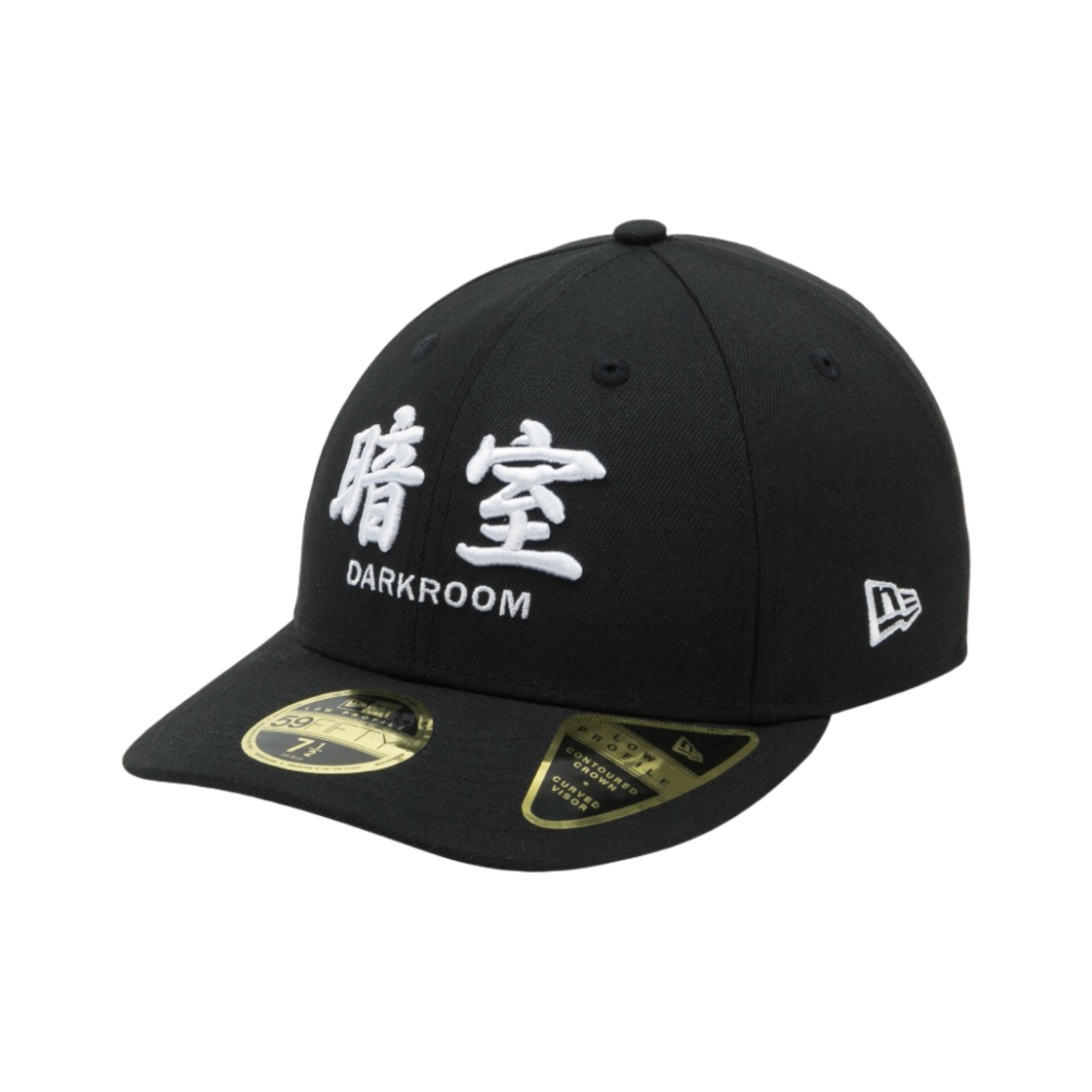 다크룸 스튜디오 x 뉴에라 피티드 캡 블랙(Darkr8m Studio x New Era Fitted Cap Black)