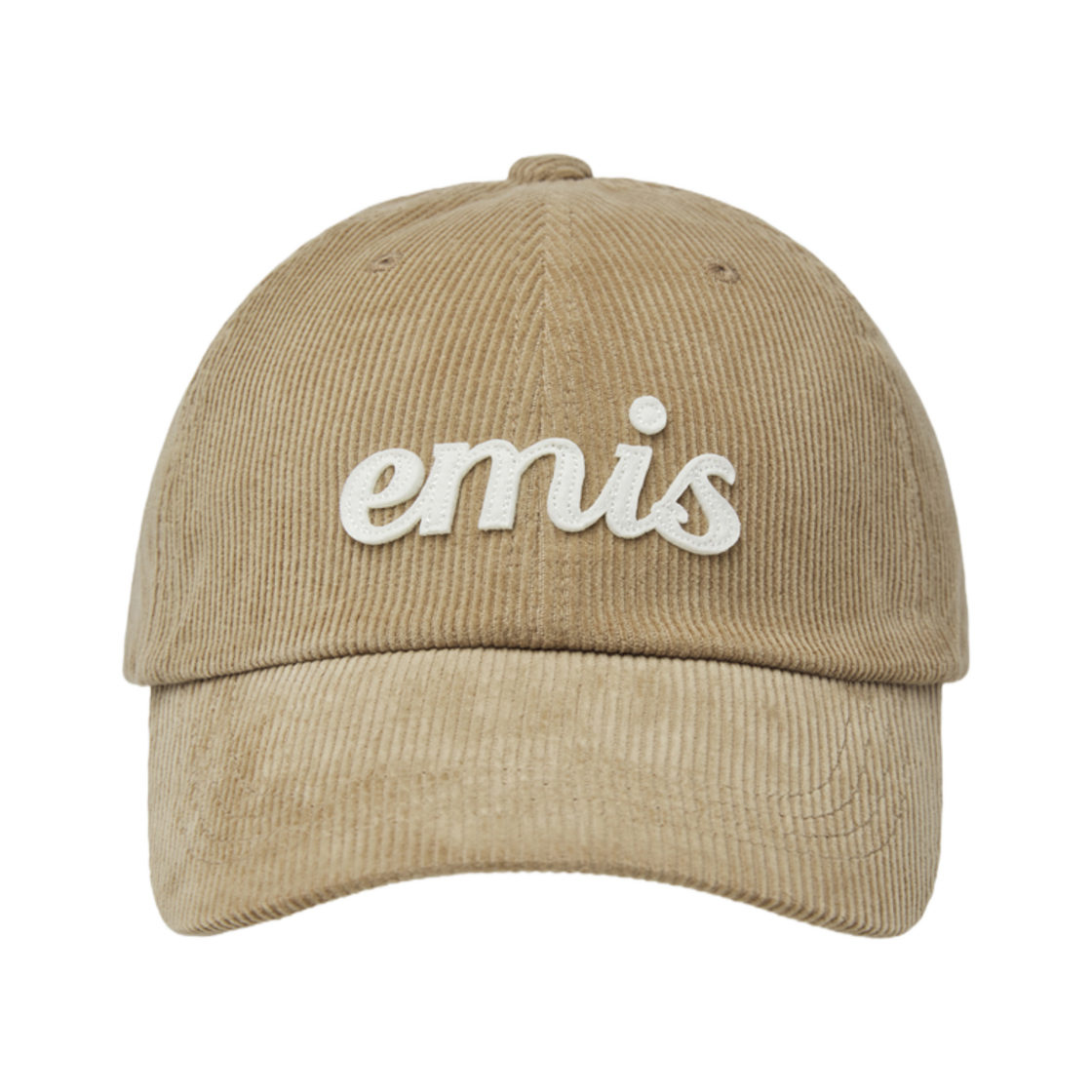 이미스 아플리케 코듀로이 볼캡 베이지(Emis Applique Corduroy Ball Cap Beige) - 1