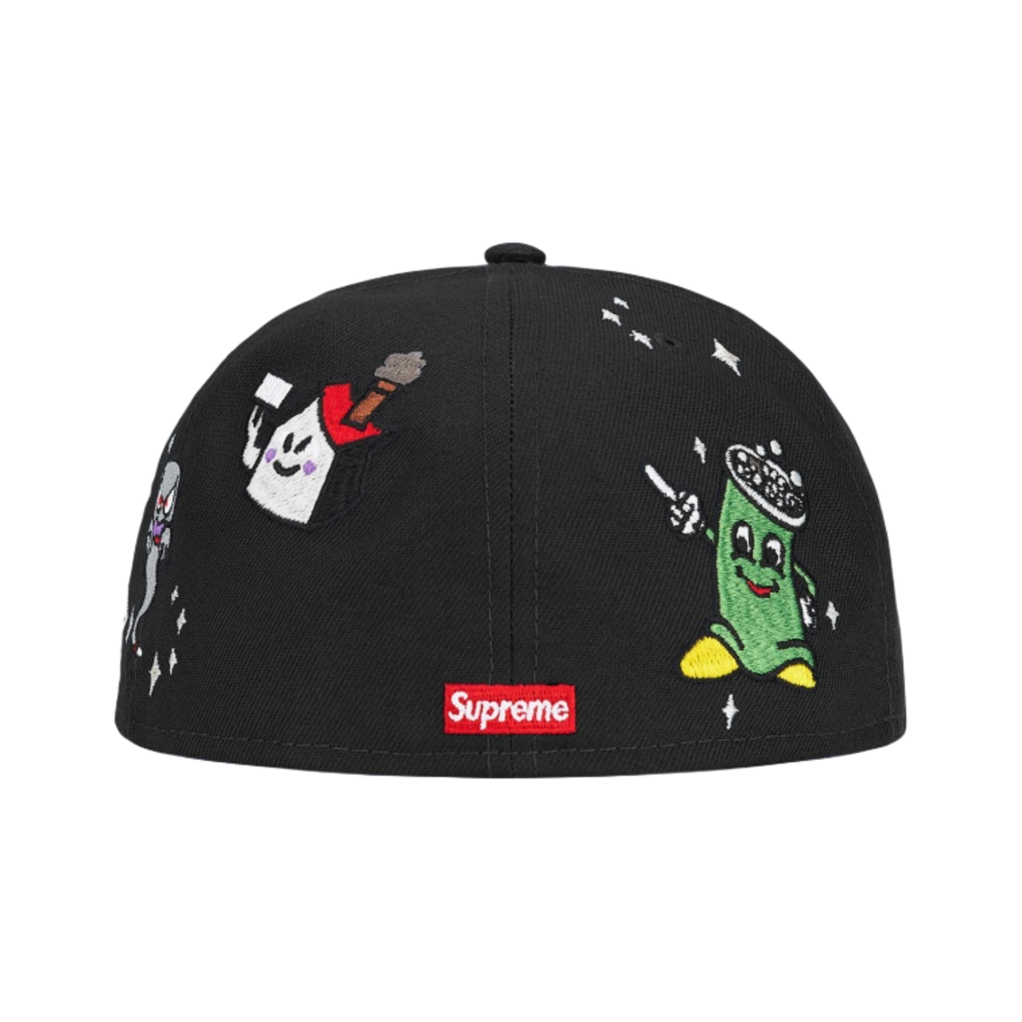 슈프림 캐릭터 S 로고 뉴에라 블랙 - 22SS(Supreme Characters S Logo New Era Black - 22SS) - 3