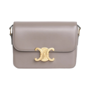 Celine Teen Triomphe Bag in Shiny Calfskin Pebble