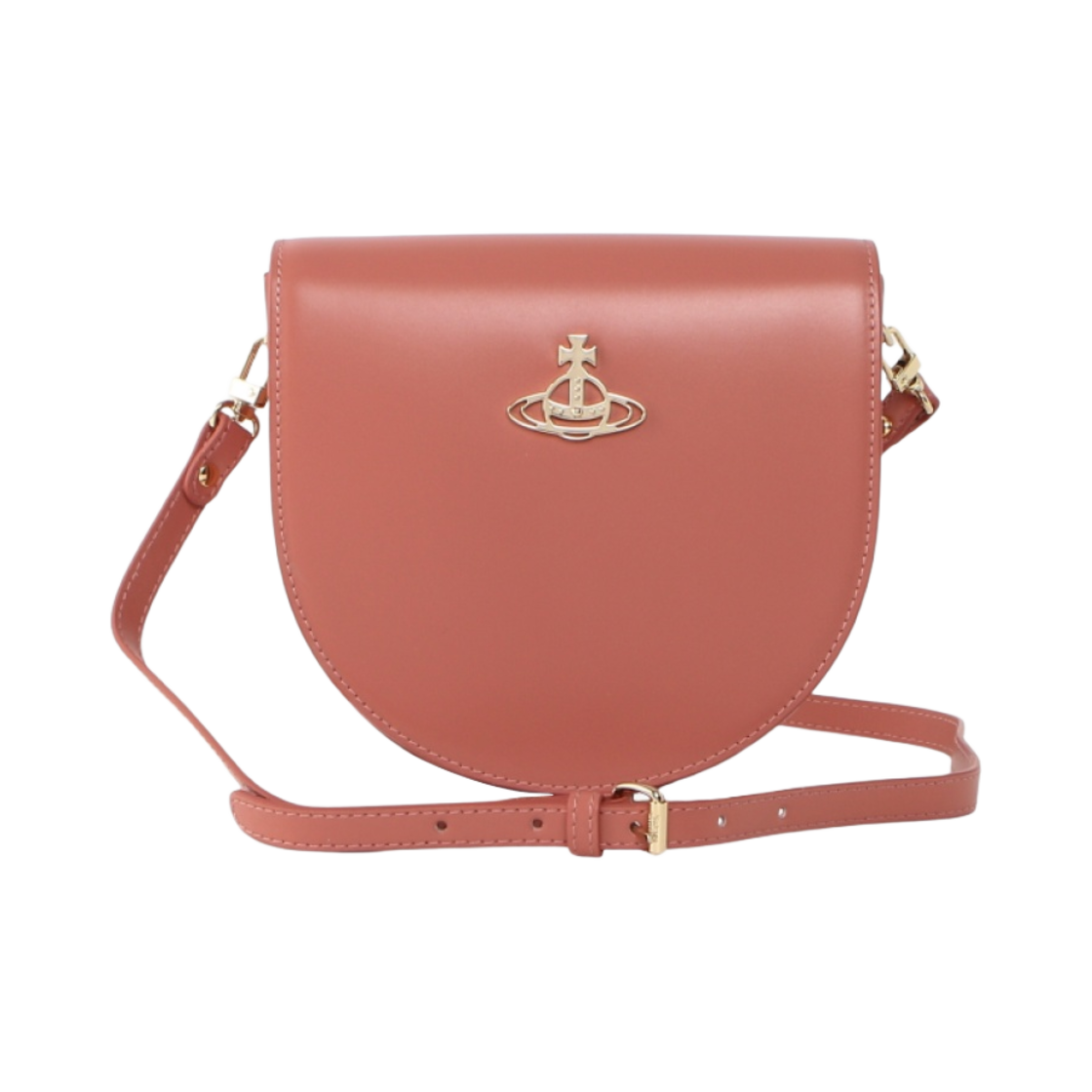 비비안 웨스트우드 사라 새들 크로스바디백 핑크(Vivienne Westwood Sarah Saddle Crossbody Bag Pink) - 1