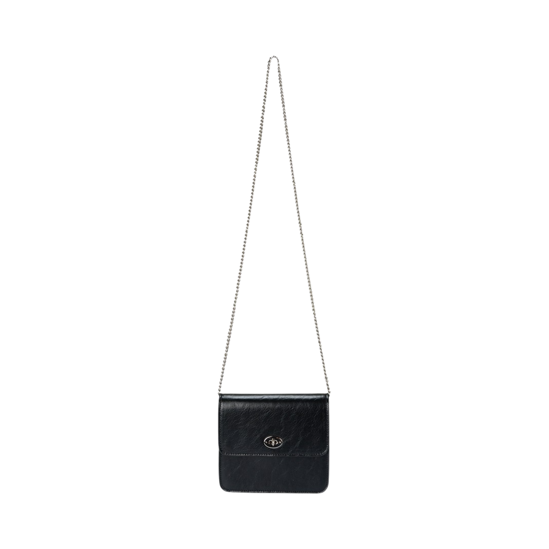 아노에틱 ANC 클래식 크링클 스퀘어 백 블랙(Anoetic Anc Classic Crinkle Square Bag Black) - 1