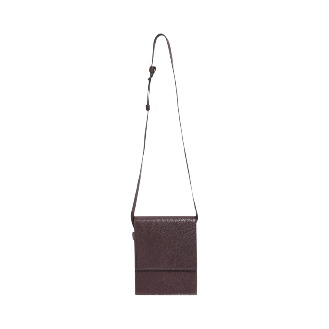 르메르 스몰 사첼백 그레인드 카우 레더 다크 브라운(Lemaire Small Satchel Grained Cow Leather Dark Brown) - 2