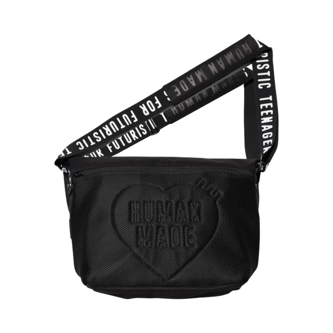 휴먼 메이드 메신저백 라지 블랙(Human Made Messenger Bag Large Black) - 2