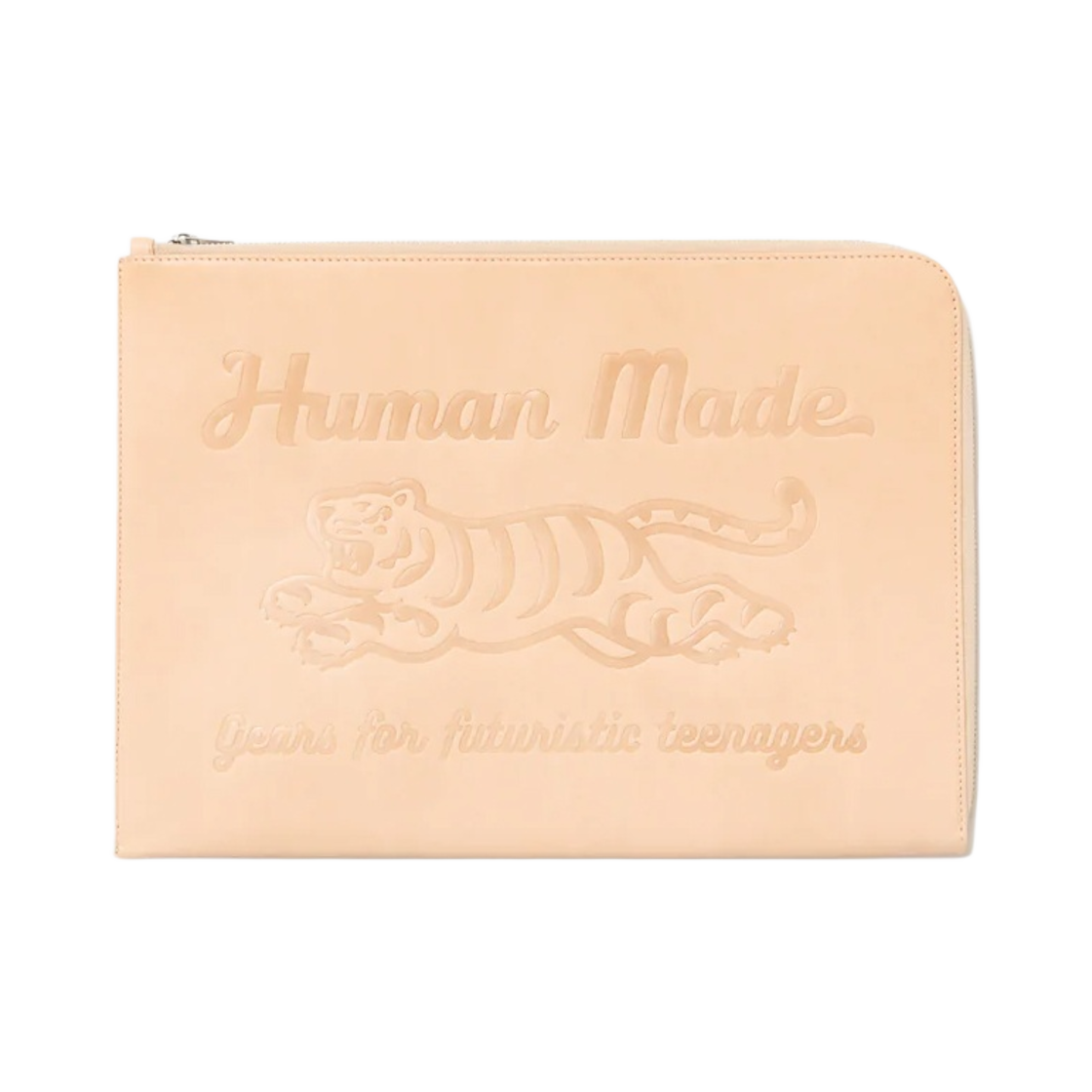 휴먼 메이드 레더 클러치 백 베이지(Human Made Leather Clutch Bag Beige) - 1