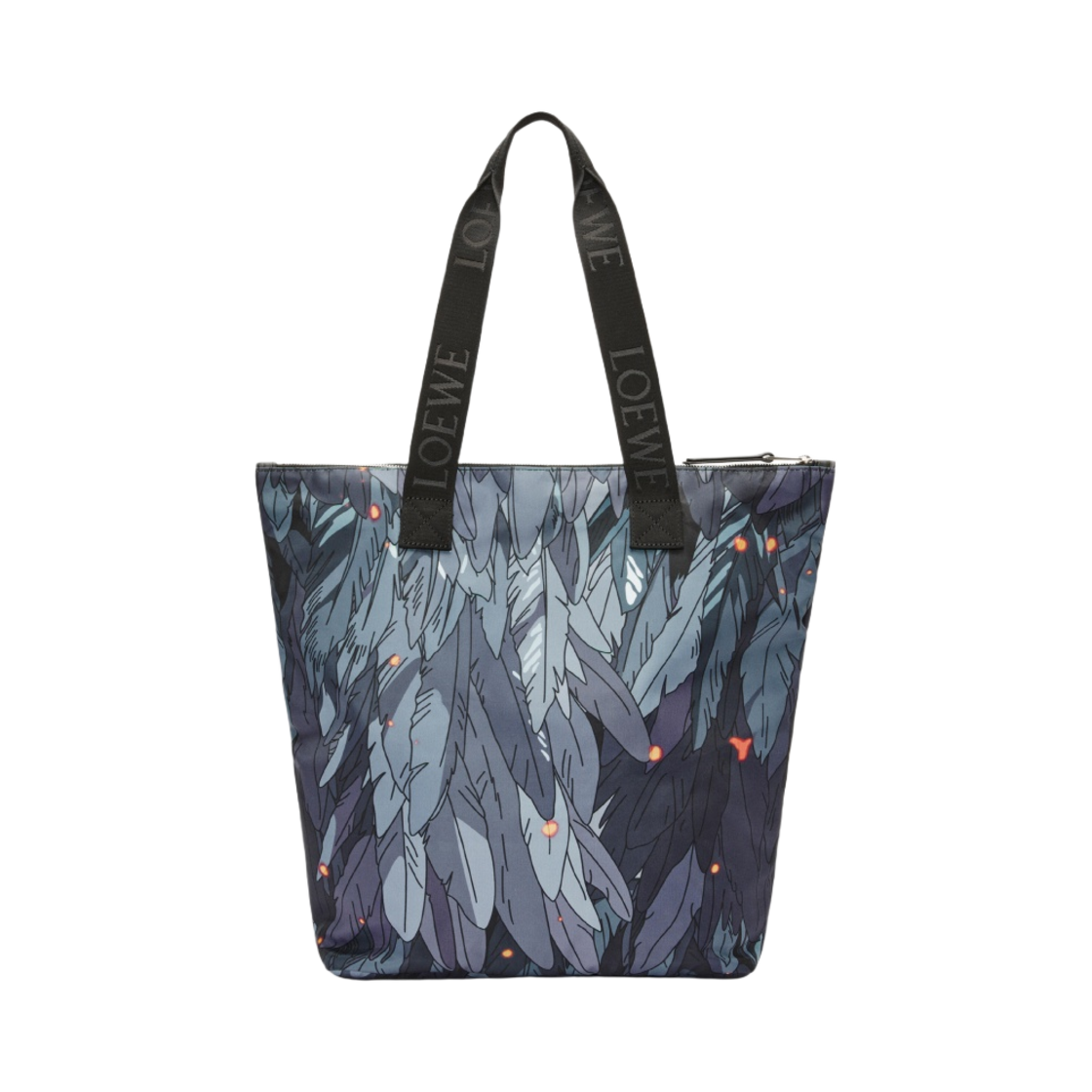 로에베 x 하울의 움직이는 성 버티컬 쇼퍼백 나일론 블랙(Loewe x Howl's Moving Castle Vertical Shopper Bag in Nylon Black) - 3