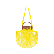 Longchamp Le Pliage Filet Top Handle Bag Lemon