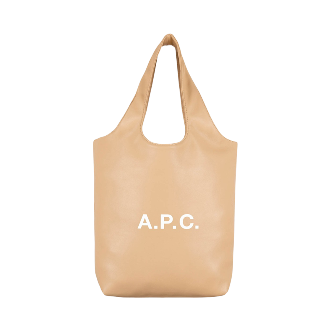 PUAAT-M61861-BAG A.P.C. Ninon Small Tote Bag Sand