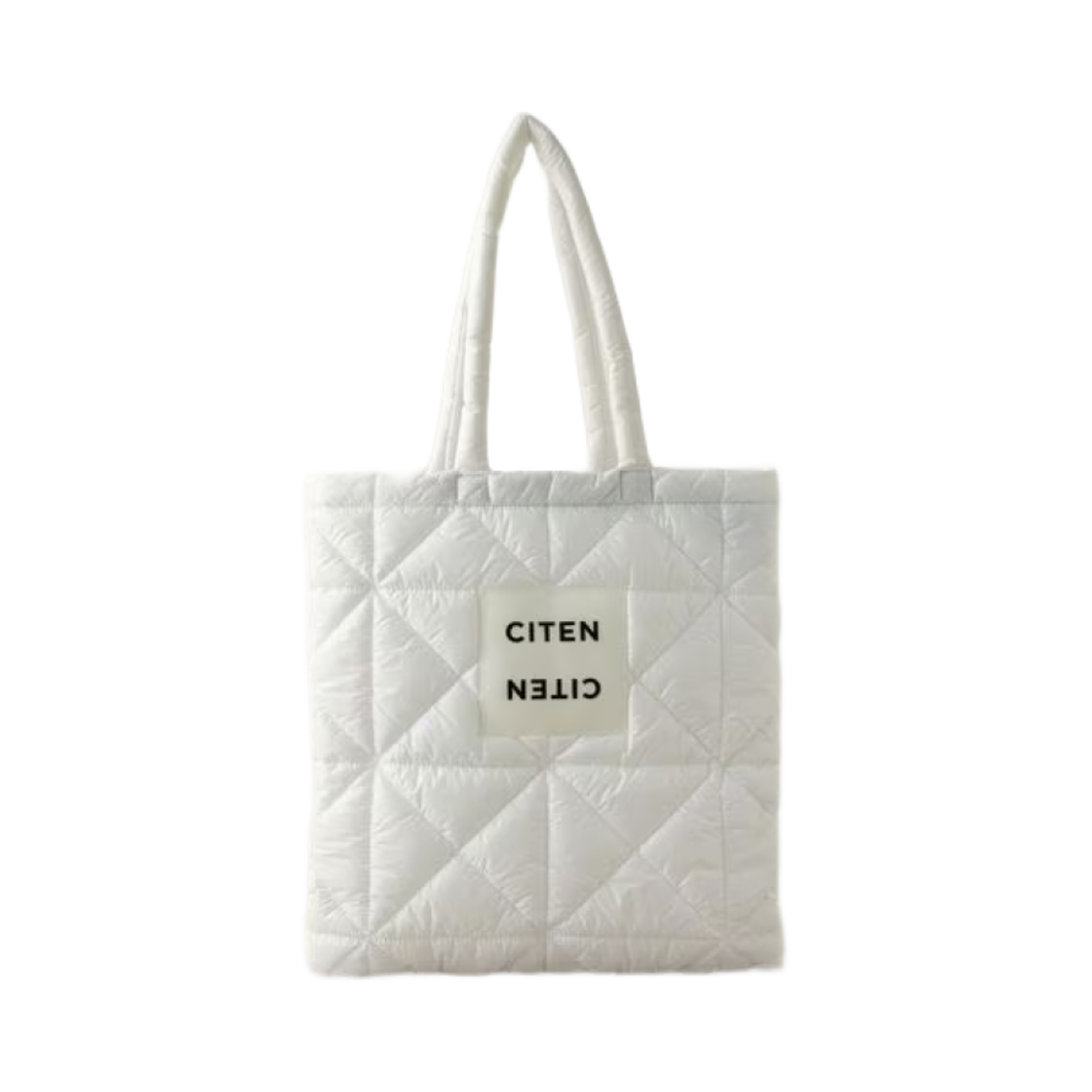 시텐 패디드 토트백 화이트(Citen Padded Tote Bag White) - 1