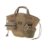 Porter ALL Scarf Tote Pouches Beige