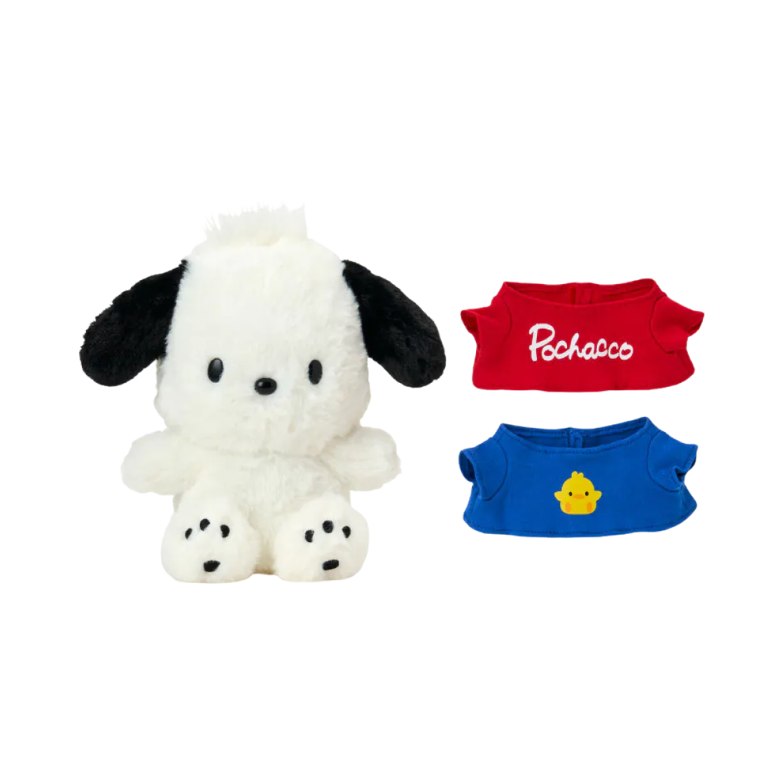 361038 Sanrio Pochacco Changing Design Dress-Up Plush Toy