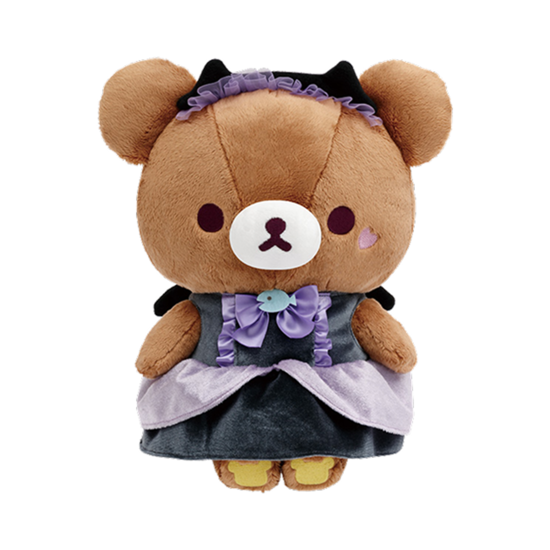 RLK11875 San-X Rilakkuma Colorakma and Chairoikoguma Store Plush Chairoikoguma